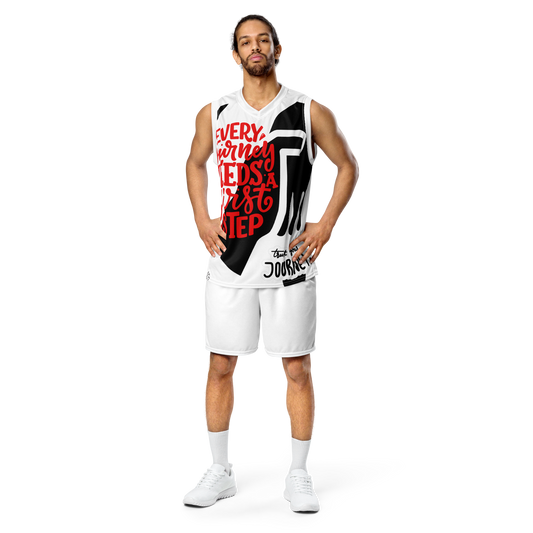 Trust Journey Recycled Unisex Basketball Jersey